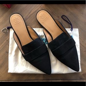 Tory Burch Rosalind Mules - black sz 10.5